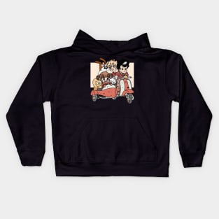 go on a picnic with the family Kids Hoodie